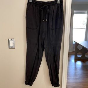 Black joggers